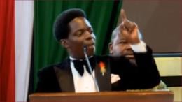Activist Kasmuel McOure came under fire after his speech at the Bomas of Kenya.